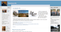 Desktop Screenshot of kapusany.info